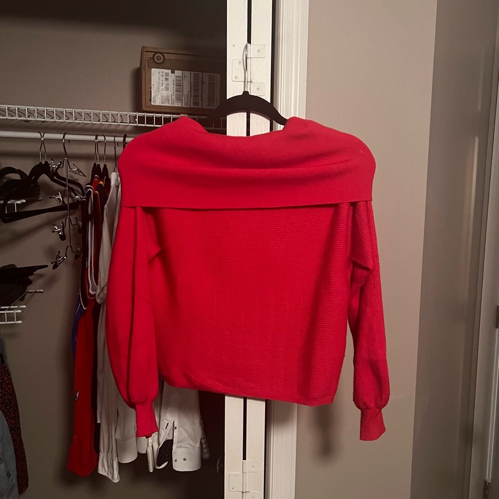 Zara pink knit sweater